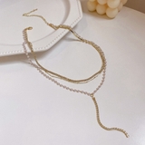 3連 チェーンチョーカーネックレス結婚式 | Miniministore | 詳細画像10