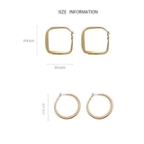 幾何学模様ピアス レディース おしゃれ | Miniministore | 詳細画像3 