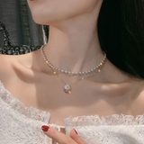 ゴールド | 2連 チョーカーネックレス レディース | Miniministore