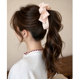 ベビーピンク | バナナクリップ ビッグリボンヘアクリップ | Miniministore