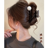 大粒パールバンスクリップ上品ヘアクリップ | Miniministore | 詳細画像1