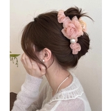 パール付きチュールバンスクリップきれいめ | Miniministore | 詳細画像10