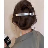 シルバー | ダッカール ヘアクリップ上品ヘアアレンジ | Miniministore