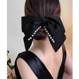 ビッグリボン バレッタ ヘアクリップ上品 | Miniministore | 詳細画像1