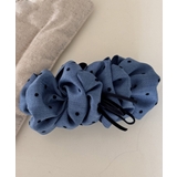 ドット柄 フリルリボン バナナクリップ | Miniministore | 詳細画像12