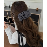 ドット柄 フリルリボン バナナクリップ | Miniministore | 詳細画像3