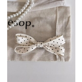 ドット柄 リボンヘアクリップ 大人可愛い | Miniministore | 詳細画像8 