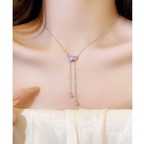 シルバー | チェーン ネックレス 華奢お洒落キラキラ | Miniministore