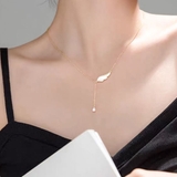 ゴールド | ネックレス 天使の羽根モチーフ 結婚式 | Miniministore