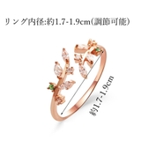 合金リング レディース ラインストーン | Miniministore | 詳細画像3