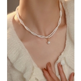 2連パールネックレス 結婚式 重ね付け風 | Miniministore | 詳細画像3 