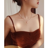 2連パールネックレス 結婚式 重ね付け風 | Miniministore | 詳細画像7 