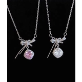 リボンネックレス レディース結婚式韓国風 | Miniministore | 詳細画像6