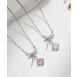 リボンネックレス レディース結婚式韓国風 | Miniministore | 詳細画像7