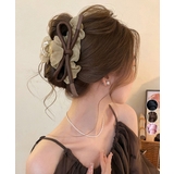 リボンヘアクリップ大きめ バンスクリップ | Miniministore | 詳細画像1 