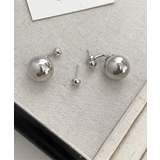 メタルボールピアス きれいめ 一粒ピアス | Miniministore | 詳細画像7
