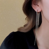 ロングタッセルピアス 揺れる 韓国風 | Miniministore | 詳細画像9