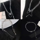 ネックレス 2連チェーン 新作 蝶柄 | Miniministore | 詳細画像3 