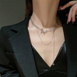 ネックレス 2連チェーン 新作 蝶柄 | Miniministore | 詳細画像4 