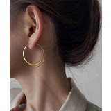 大ぶり マット フープピアス  韓国風 | Miniministore | 詳細画像6 