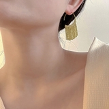 タッセルフープピアス メタルピアス | Miniministore | 詳細画像7