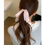 ベビーピンク | ヘアクリップ リボン レディース | Miniministore