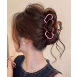 ワインレッド | バンスクリップ ハート マルチカラー | SUNSHINE CLOSET