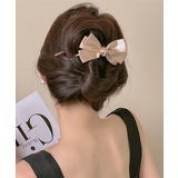 バナナクリップ リボン ヘアクリップ 黒 | Miniministore | 詳細画像3