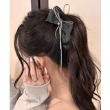 バナナクリップ サテン リボン 髪飾り | Miniministore | 詳細画像5 