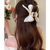 リボンヘアクリップ パール飾りレディース | Miniministore | 詳細画像7 