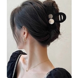 バンスクリップ 小さめ リボン パール | Miniministore | 詳細画像2 