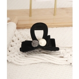 バンスクリップ 小さめ リボン パール | Miniministore | 詳細画像4 