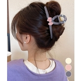 バンスクリップ リボン ヘアクリップ | Miniministore | 詳細画像1 