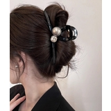 バンスクリップ ヘアクリップ パール | Miniministore | 詳細画像3 