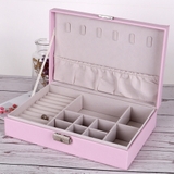 ピンク*1 | ジュエリー収納ボックス 小物入れ 贈り物 | Miniministore