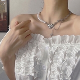 チェーンパールネックレス 韓国風首飾り | Miniministore | 詳細画像5