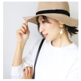 スウェード×ウッドパーツピアスイヤリング イヤリング ピアス | MODE ROBE | 詳細画像12