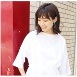 アクリルストーン×エリプスメタルピアス ピアス ホワイト | MODE ROBE | 詳細画像10