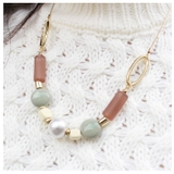ラウンドパーツスネークチェーンネックレス アクセサリー アクセ | MODE ROBE | 詳細画像6