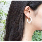 ウッドフープピアス | MODE ROBE | 詳細画像5 