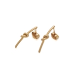 結びピピアスマットメタル | monamona | 詳細画像5 