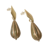 アンティーク風ドロップビーズピアス | monamona | 詳細画像3 