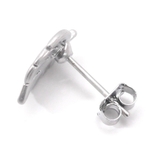 リーフモチーフピアス 小ぶり シンプル 観葉植物 モンステラ 華奢 大人 | monamona | 詳細画像3 