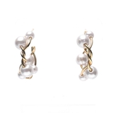 パールフープツイストピアス | monamona | 詳細画像7 