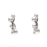 パールフープツイストピアス | monamona | 詳細画像4 