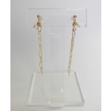 2連ロングチェーンパールピアス | monamona | 詳細画像1 