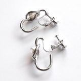 パーツ付き、結びモチーフイヤリング | monamona | 詳細画像5 