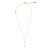 クロスモチーフYネックレス華奢 | monamona | 詳細画像3 