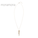 コットンパール使用藤房ネックレス | monamona | 詳細画像1