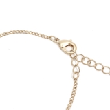 メタル＆アクリルフープネックレスマットカラーアンティーク調 | monamona | 詳細画像8 